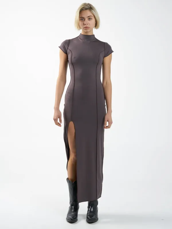 Phoebe Dress - Chocolate Plum sold by Thrills