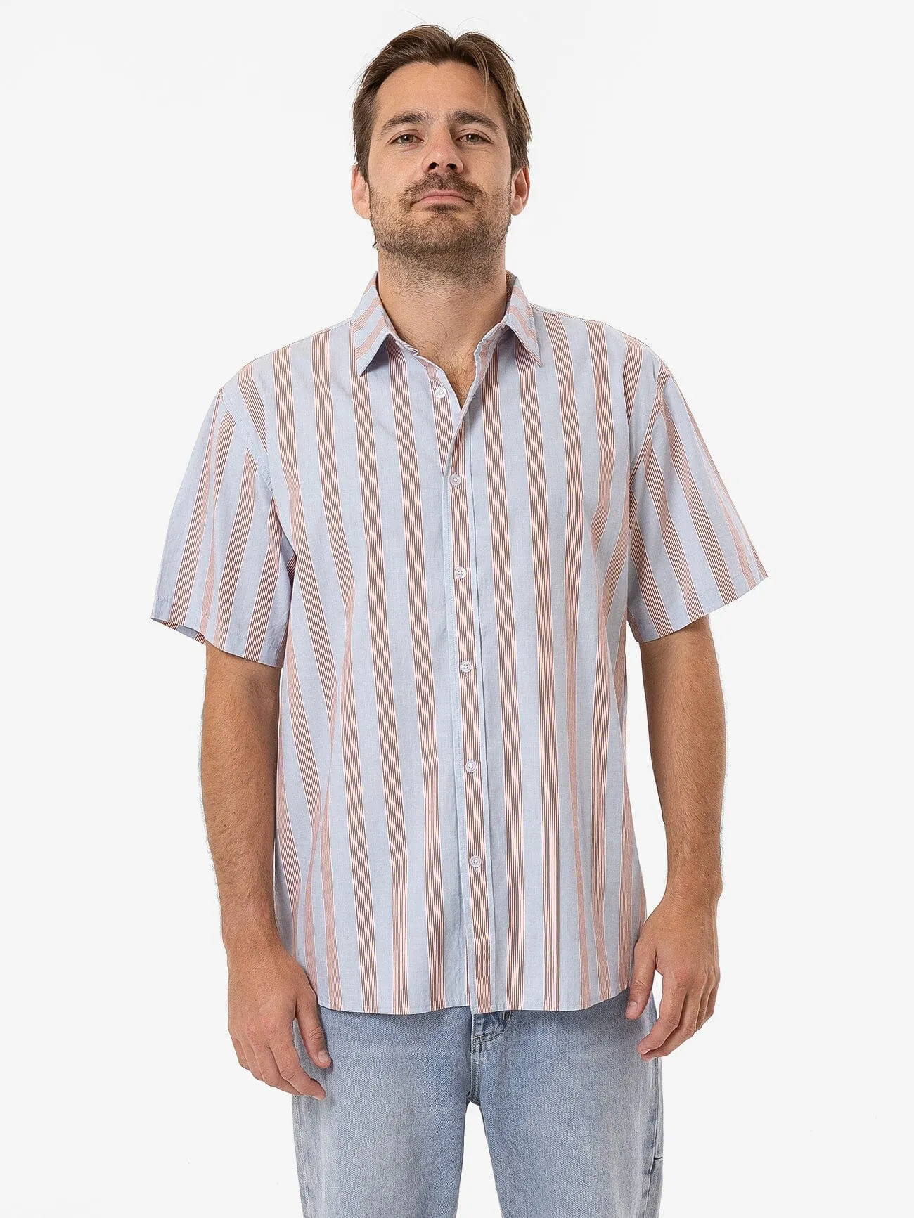 Porter Short Sleeve Shirt - Sky Blue sold by Thrills product image thumbnail 5