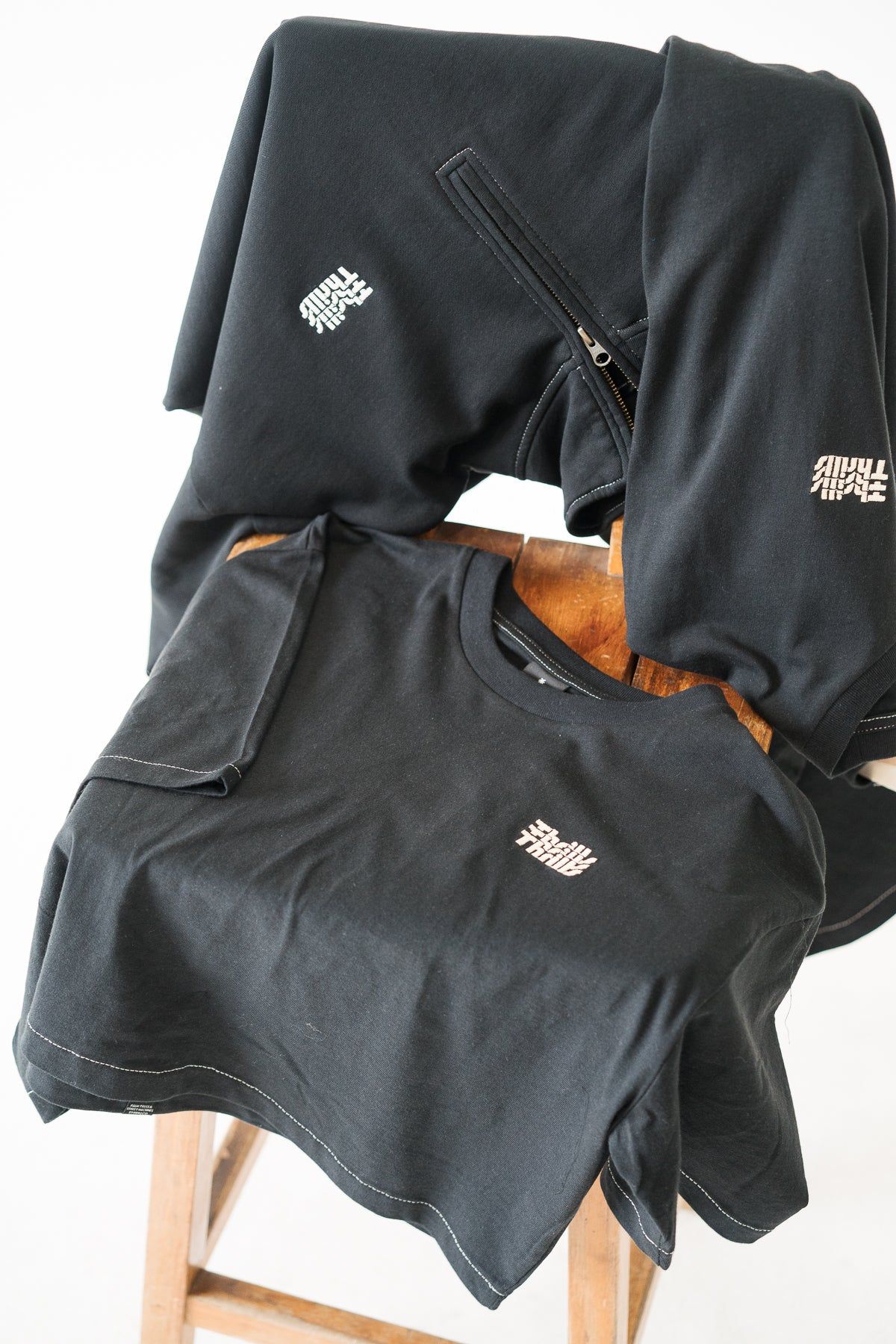 Infinite Thrills Merch Crop Tee - Black sold by Thrills product image thumbnail 5