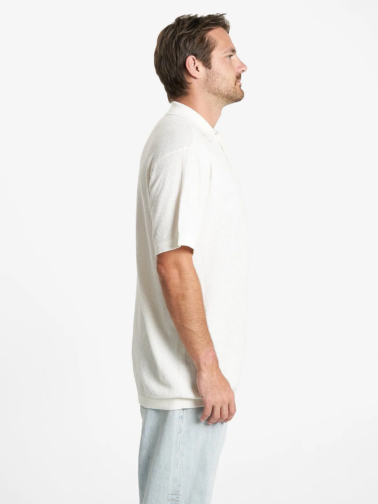 Issued Polo - Unbleached sold by Thrills product image thumbnail 3