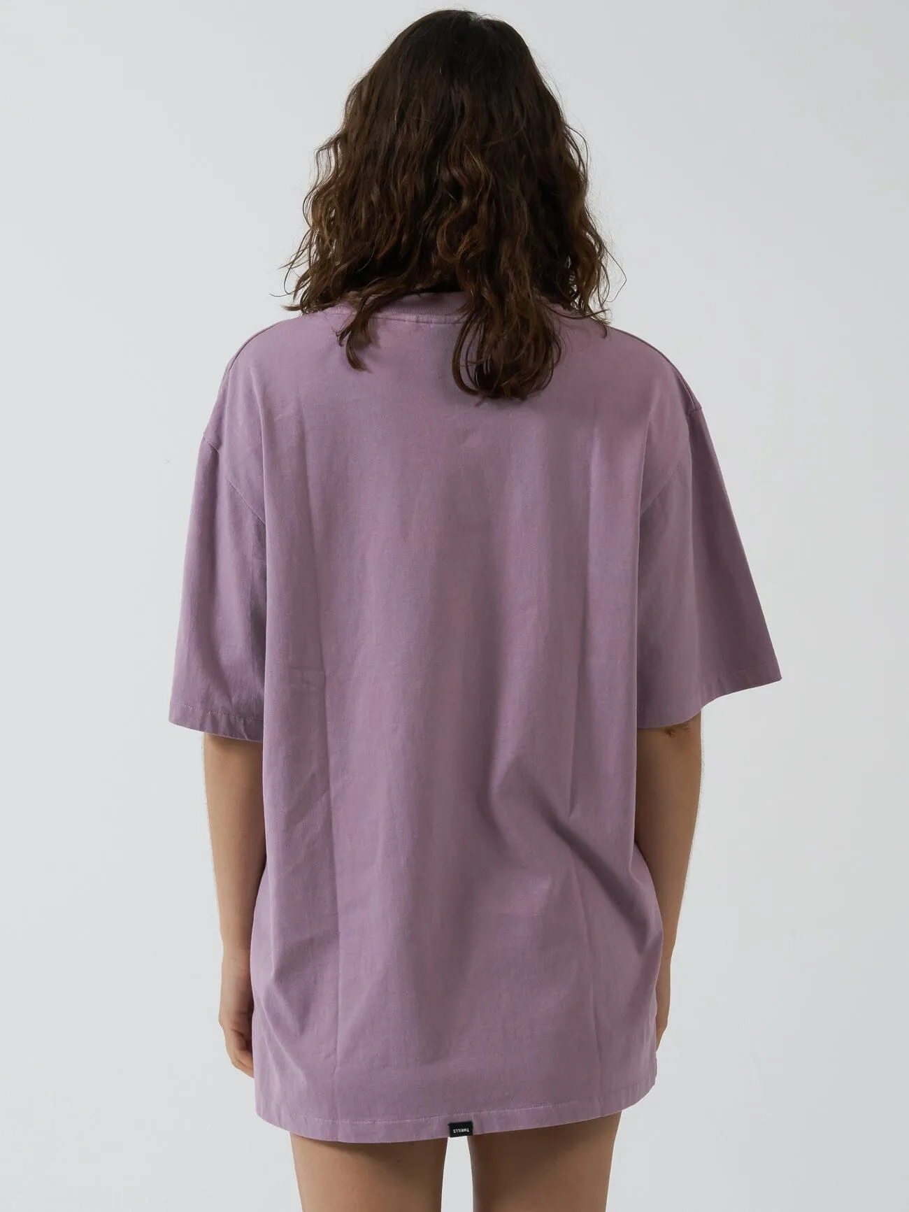 Interlock Oversized Tee - Mauve Shadows sold by Thrills product image thumbnail 2