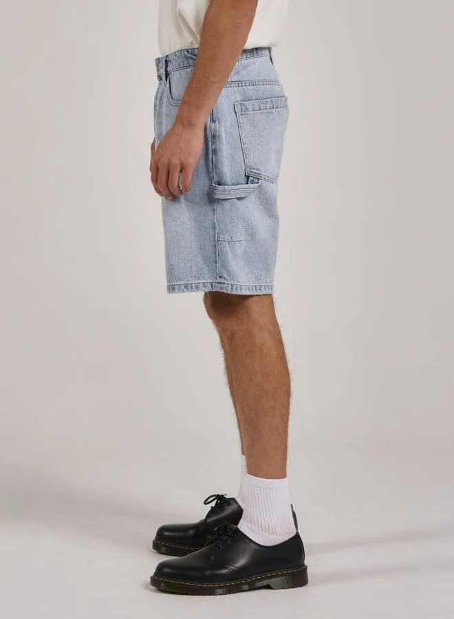 Slacker Denim Short - Ash Blue sold by Thrills product image thumbnail 3