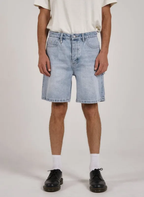 Slacker Denim Short - Ash Blue sold by Thrills