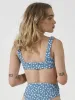 Aster Parallel Bikini Top - Powder Blue sold by Thrills