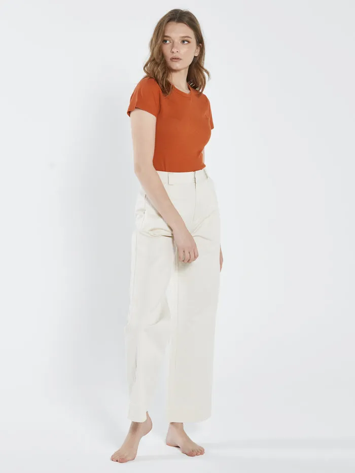 Artist Pleated Chino Pant - Tofu sold by Thrills product image thumbnail 3