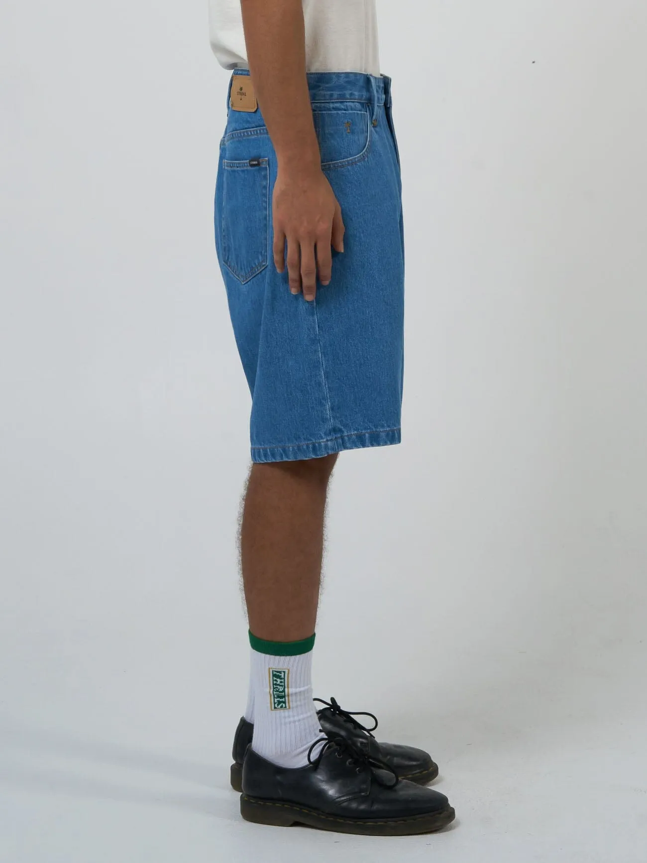 Big Slacker Denim Short - Peel Blue sold by Thrills product image thumbnail 4