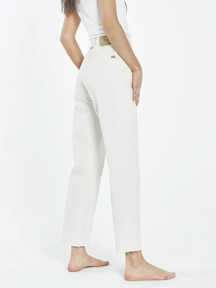 Paige Button Jean - Shady White sold by Thrills product image thumbnail 5