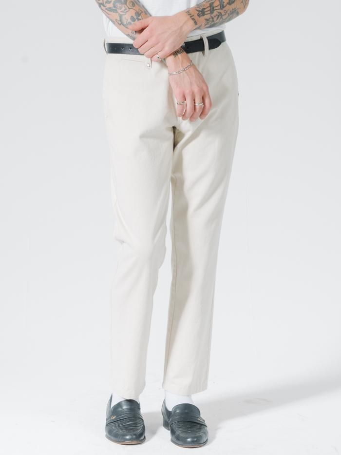 Minimal Thrills Work Chopped Chino - Unbleached sold by Thrills