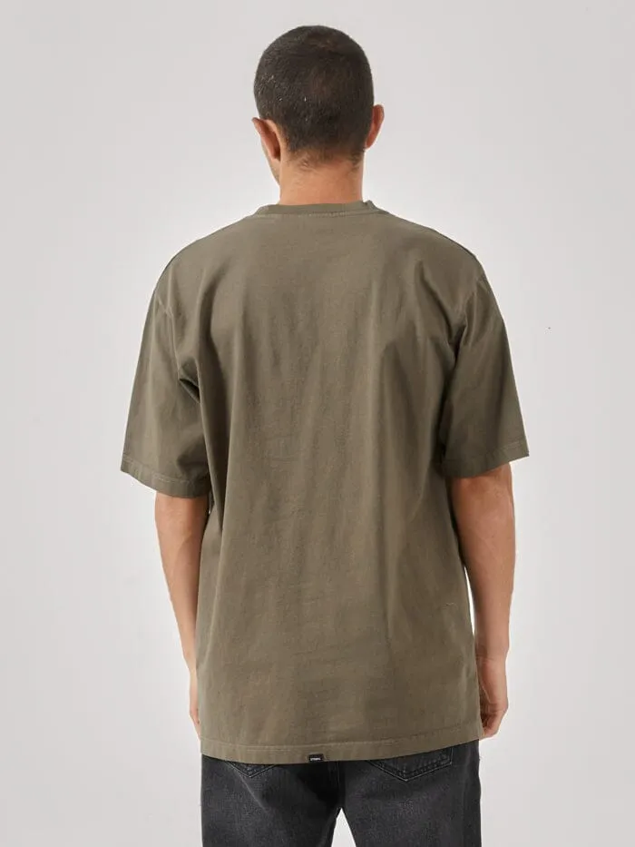 Thrills Union Oversize Fit Pocket Tee - Tarmac sold by Thrills product image thumbnail 2