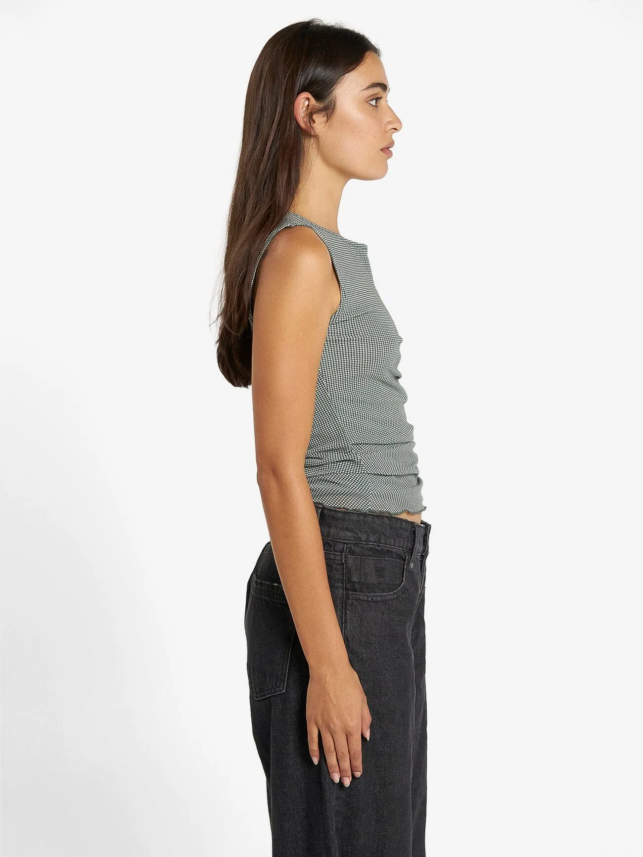 Levitation Mesh Tank - Pistachio sold by Thrills product image thumbnail 4