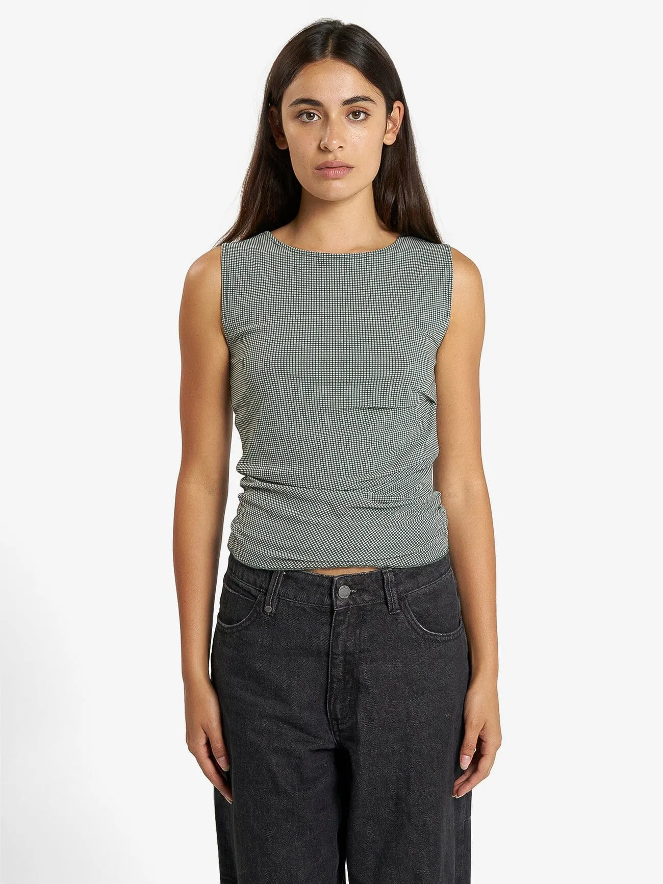 Levitation Mesh Tank - Pistachio sold by Thrills