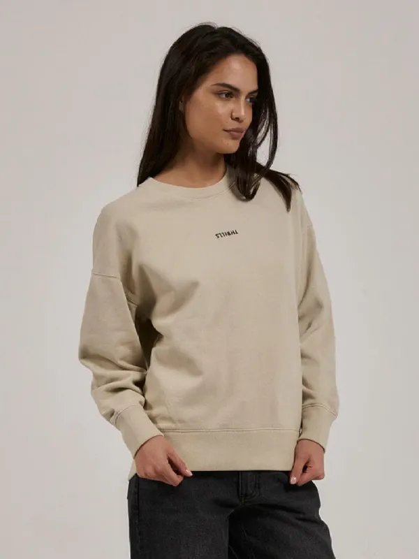 Minimal Thrills Slouch Crew - Oatmeal sold by Thrills