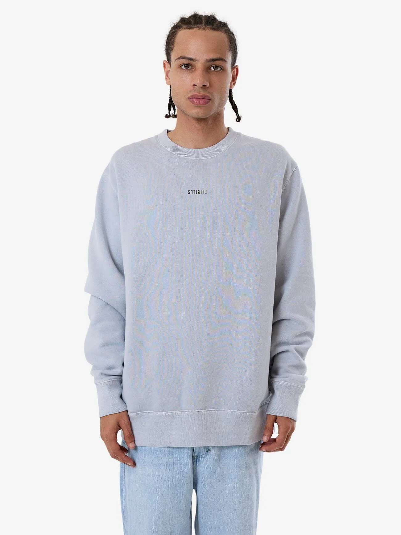 Minimal Thrills Oversize Crew - Iceberg sold by Thrills
