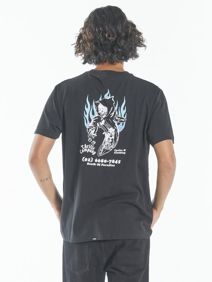 Roll 'Em Merch Fit Tee - Black sold by Thrills product image thumbnail 2