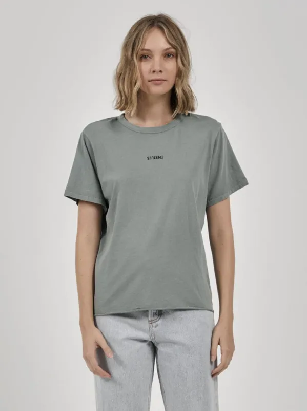 Minimal Thrills Relaxed Tee - Seaglass Green sold by Thrills