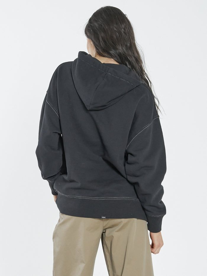 Infinite Thrills Slouch Hood - Washed Black sold by Thrills product image thumbnail 2