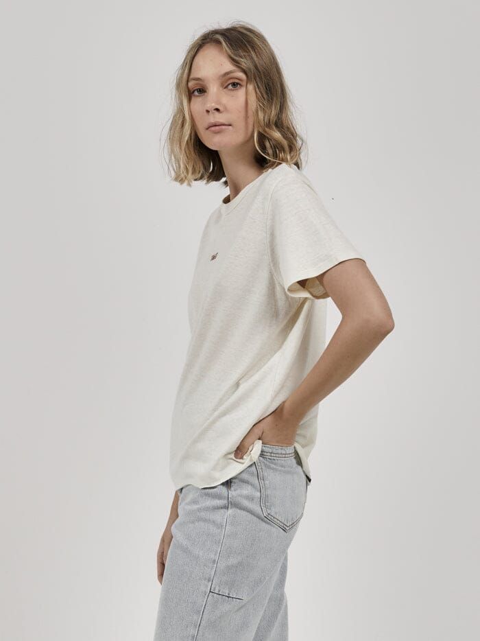 Paradise Thrills Hemp Relaxed Tee - Tofu sold by Thrills product image thumbnail 3