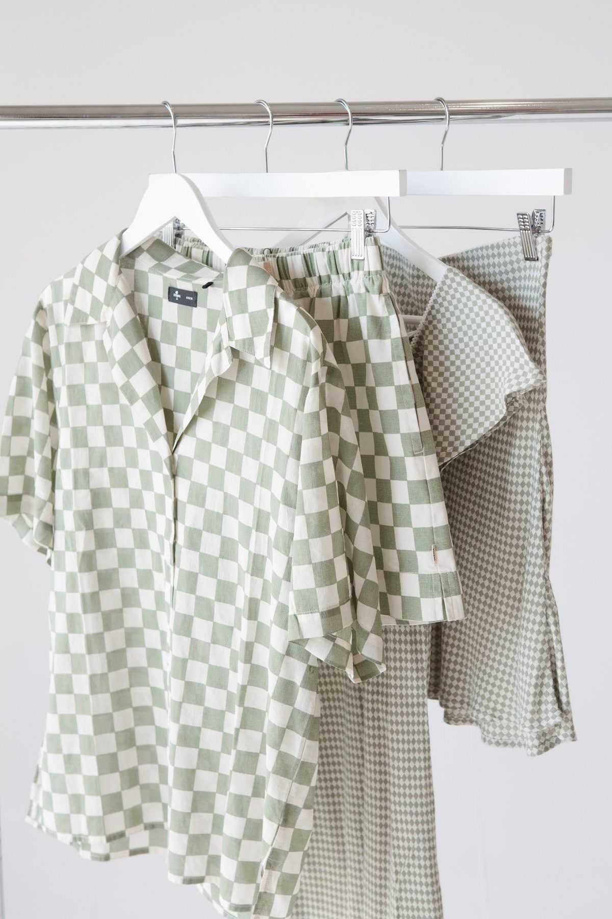 Aalto Slouch Shirt - Eucalyptus sold by Thrills product image thumbnail 5