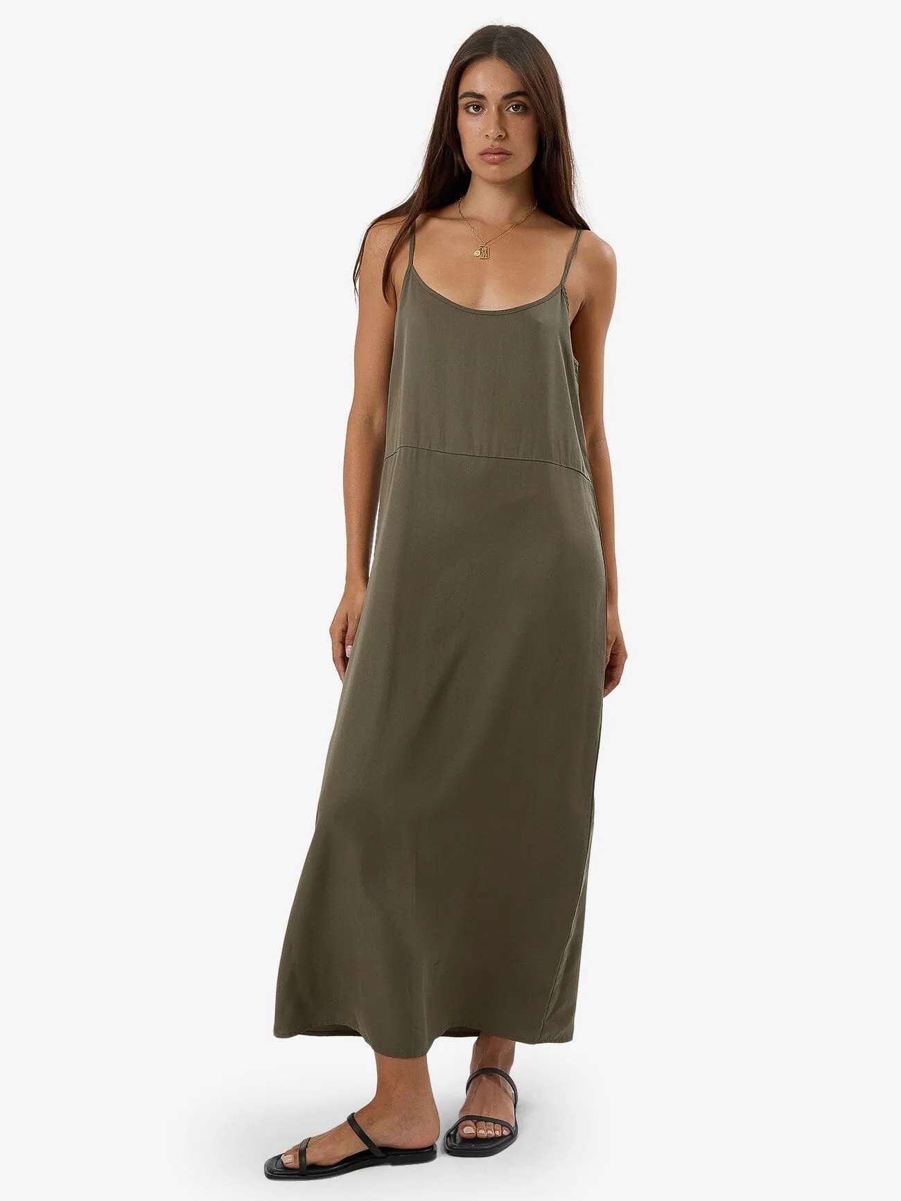 Breezy Slip Dress - Tarmac sold by Thrills product image thumbnail 5