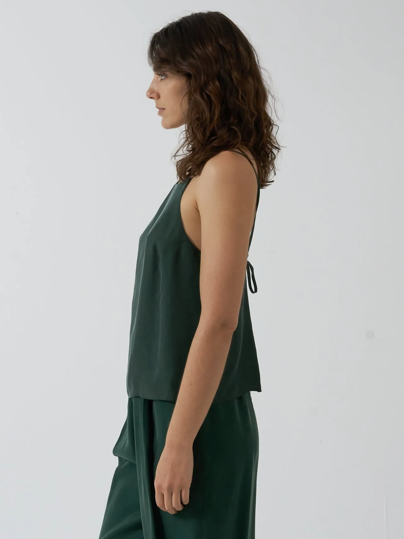Manhatten Camisole - Deep Emerald sold by Thrills product image thumbnail 4