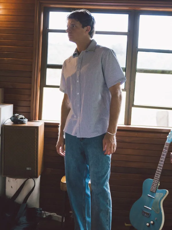 Proper Short Sleeve Shirt - Total Eclipse Stripe sold by Thrills