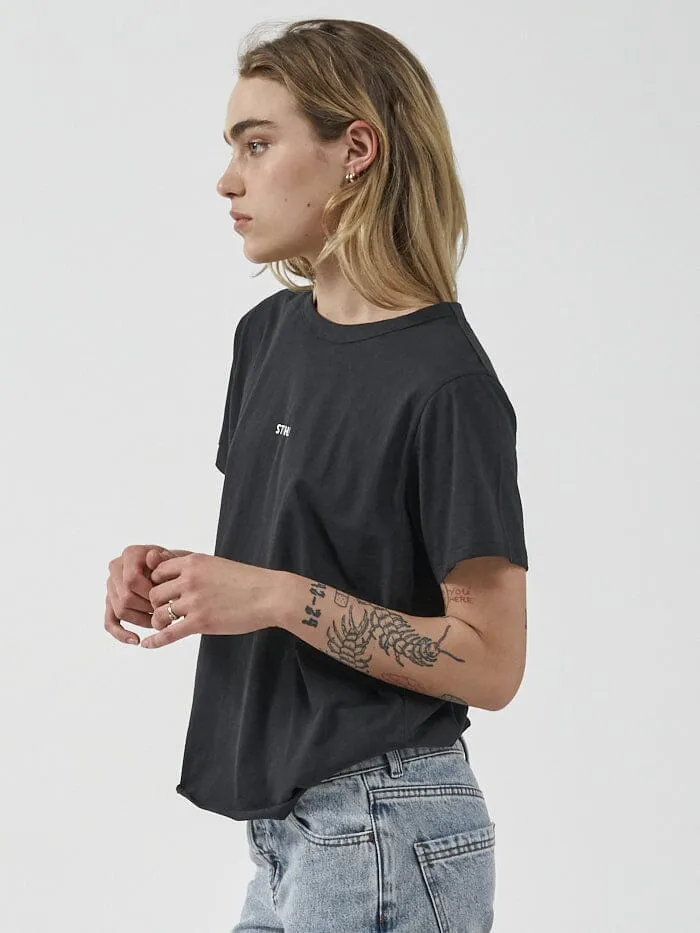 Minimal Thrills Relaxed Tee - Washed Black sold by Thrills product image thumbnail 3