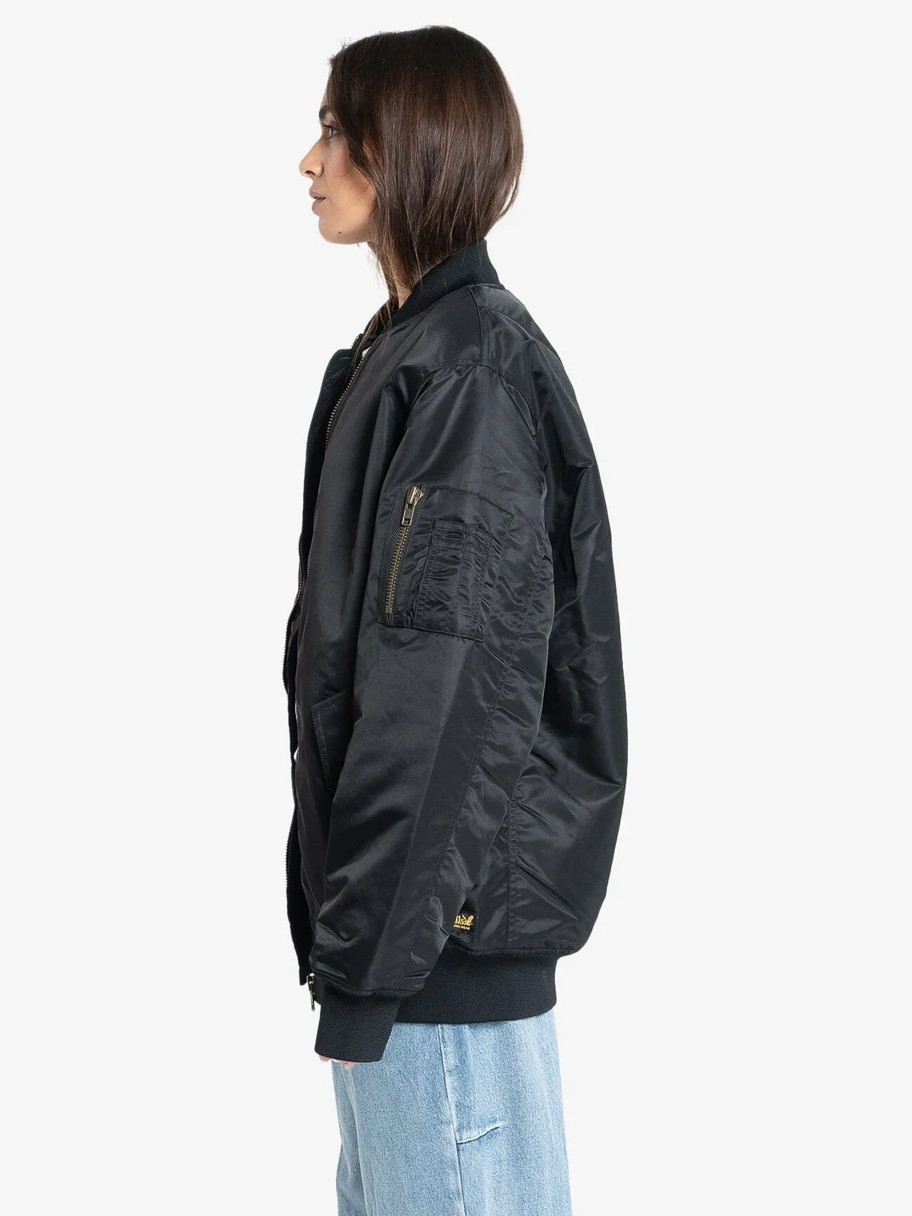 Thrills Union Oversized Bomber - Black sold by Thrills product image thumbnail 3