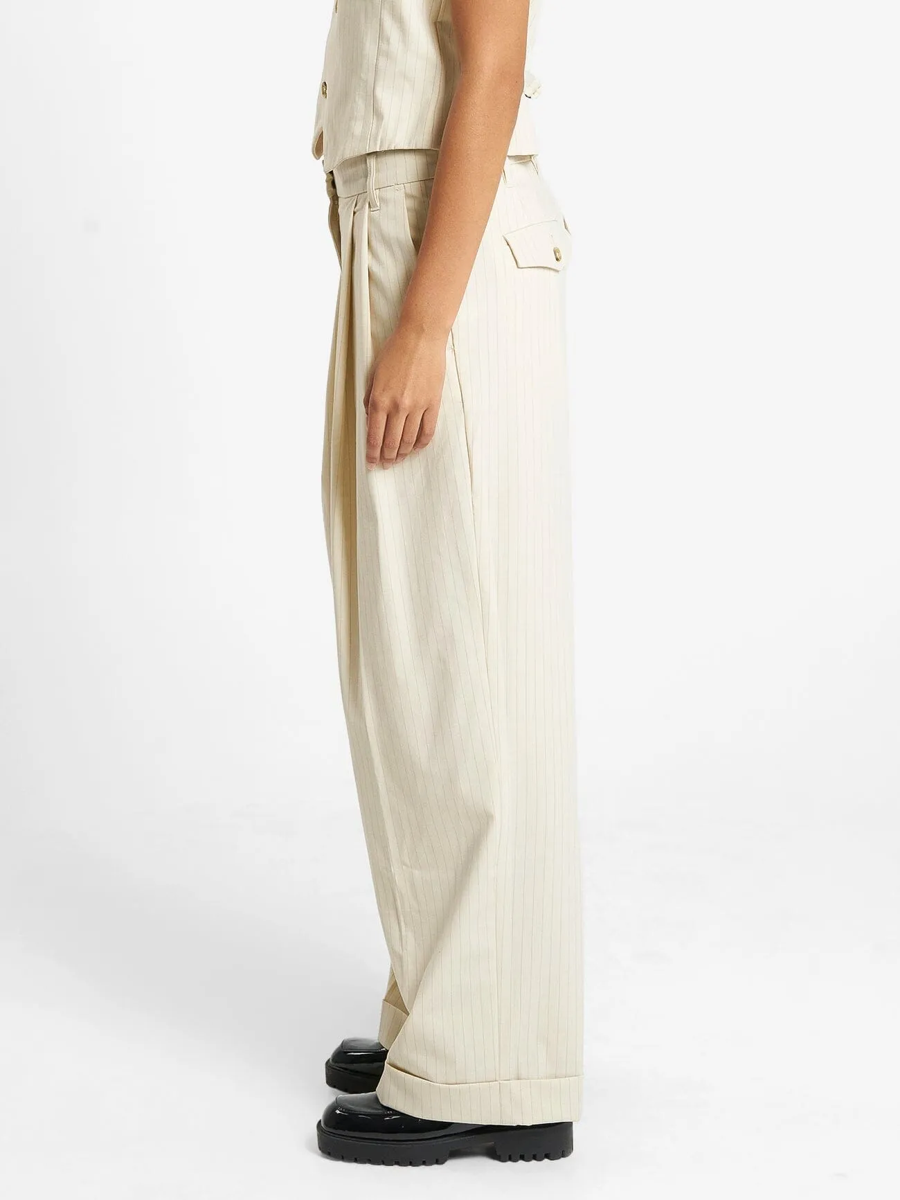 Giovanna Trouser - Milk sold by Thrills product image thumbnail 4