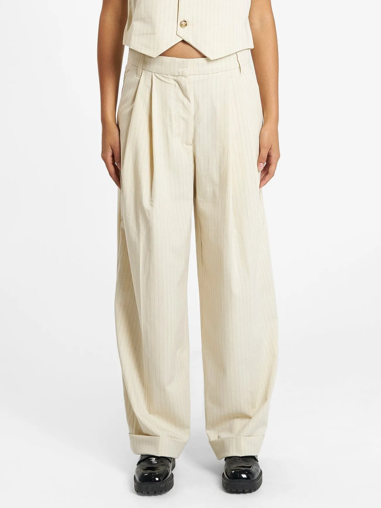 Giovanna Trouser - Milk sold by Thrills product image thumbnail 2