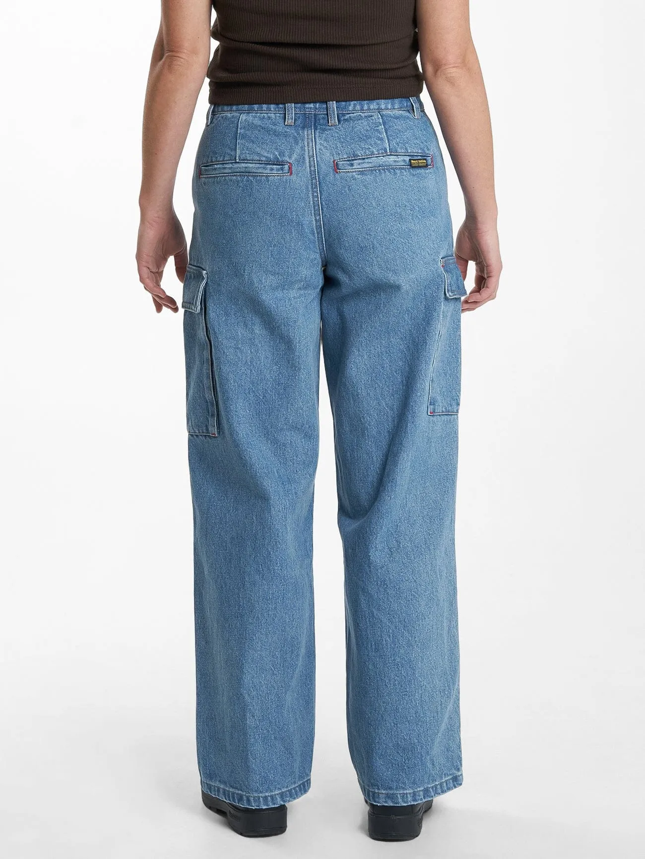 Hard Yakka X Thrills Low Union Baggy - Drill Blue sold by Thrills product image thumbnail 2