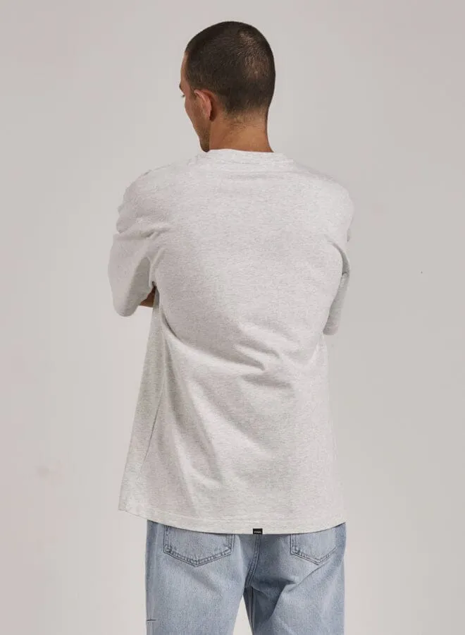 Sneak Attack Oversize Fit Tee - White Marle sold by Thrills product image thumbnail 2
