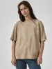 Normal Situations Box Fit Tee - Sand sold by Thrills