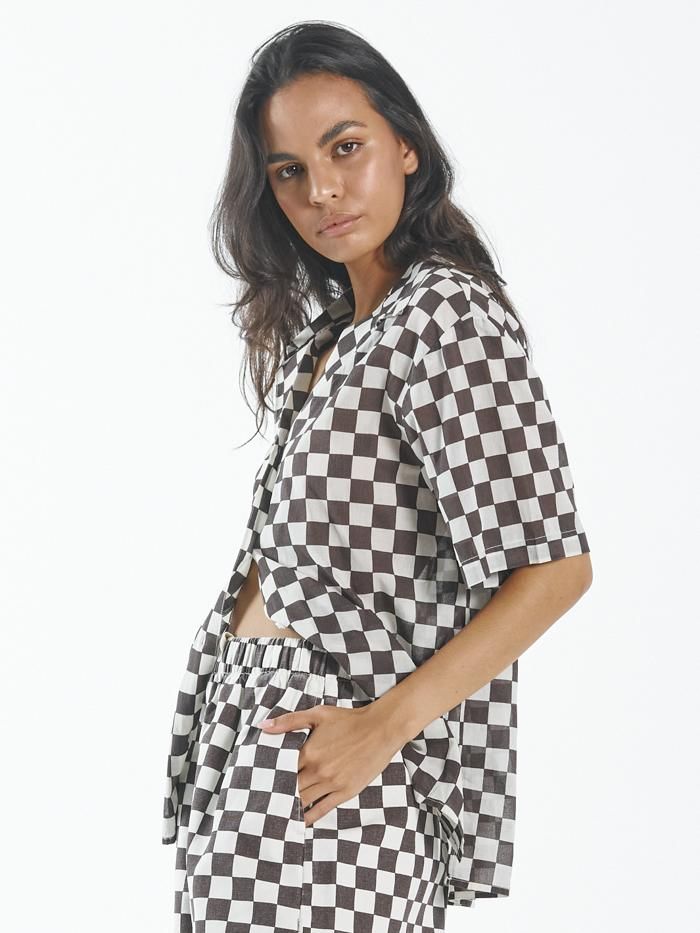 Aalto Slouch Shirt - Cocoa sold by Thrills product image thumbnail 4