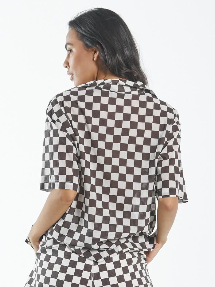 Aalto Slouch Shirt - Cocoa sold by Thrills product image thumbnail 2