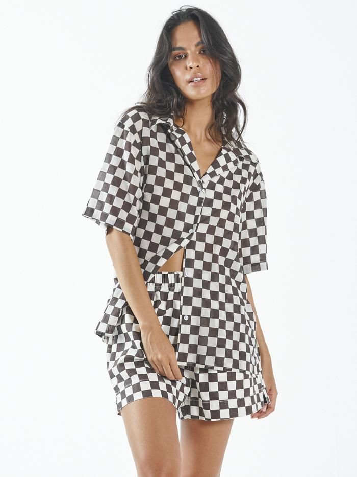 Aalto Slouch Shirt - Cocoa sold by Thrills product image thumbnail 5