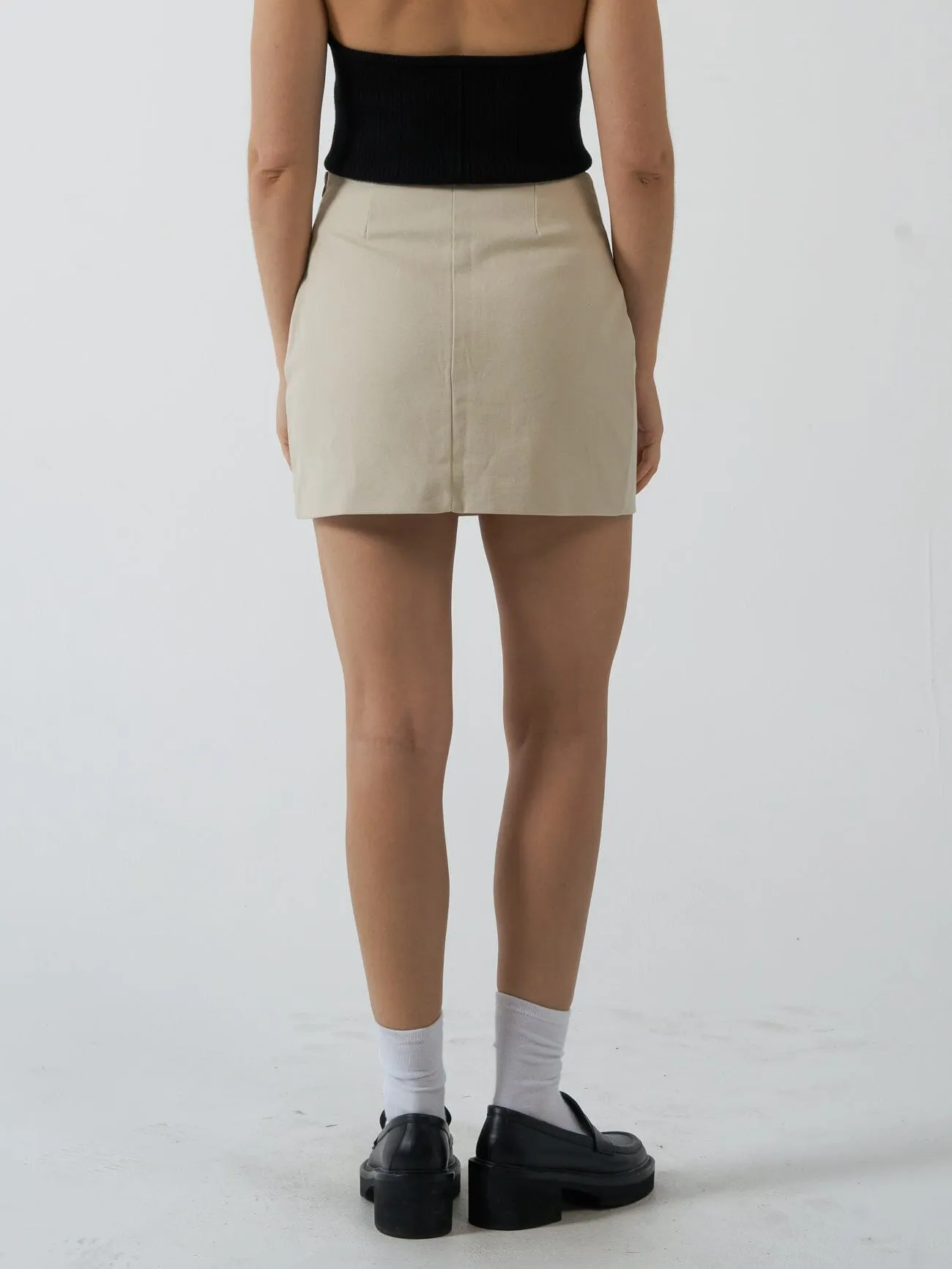 Clarity Mini Skirt - Fog sold by Thrills product image thumbnail 2