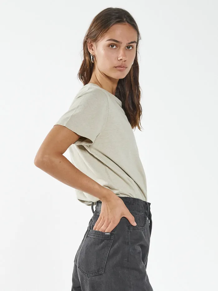 Thrills Territory Hemp Relax Fit Tee - Overcast sold by Thrills product image thumbnail 3