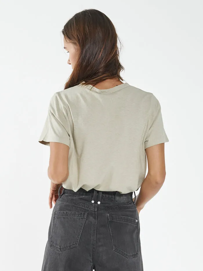 Thrills Territory Hemp Relax Fit Tee - Overcast sold by Thrills product image thumbnail 2
