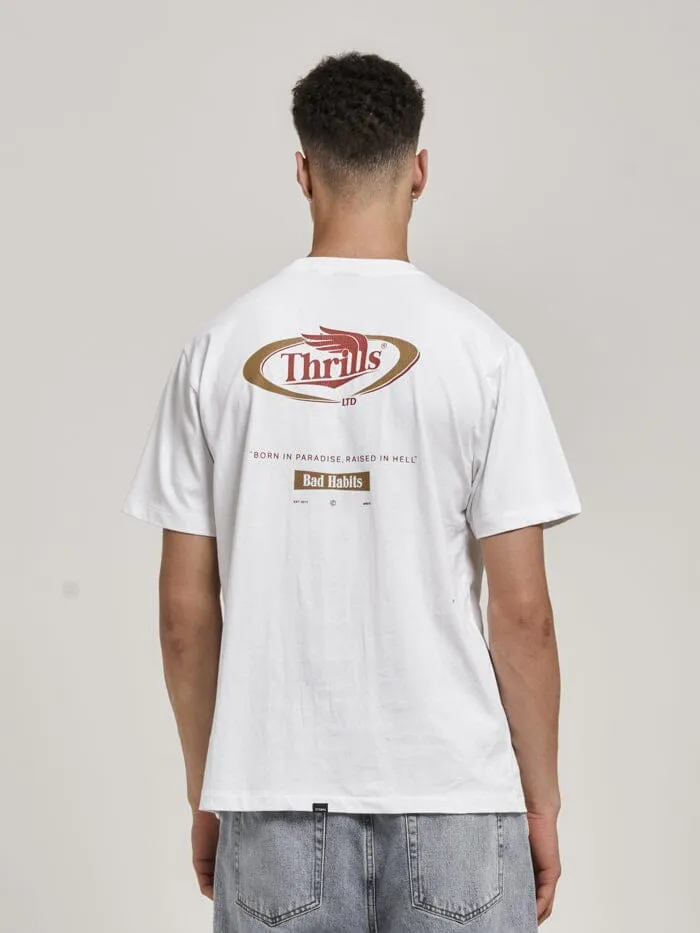 King Of Paradise Merch Fit Tee - White sold by Thrills product image thumbnail 2