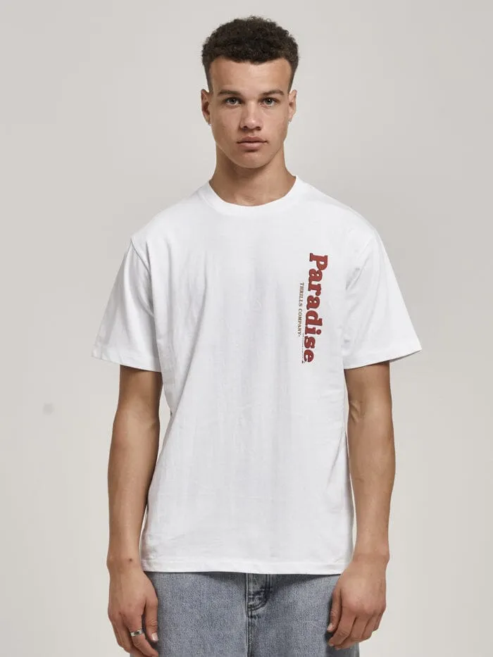 King Of Paradise Merch Fit Tee - White sold by Thrills product image thumbnail 4