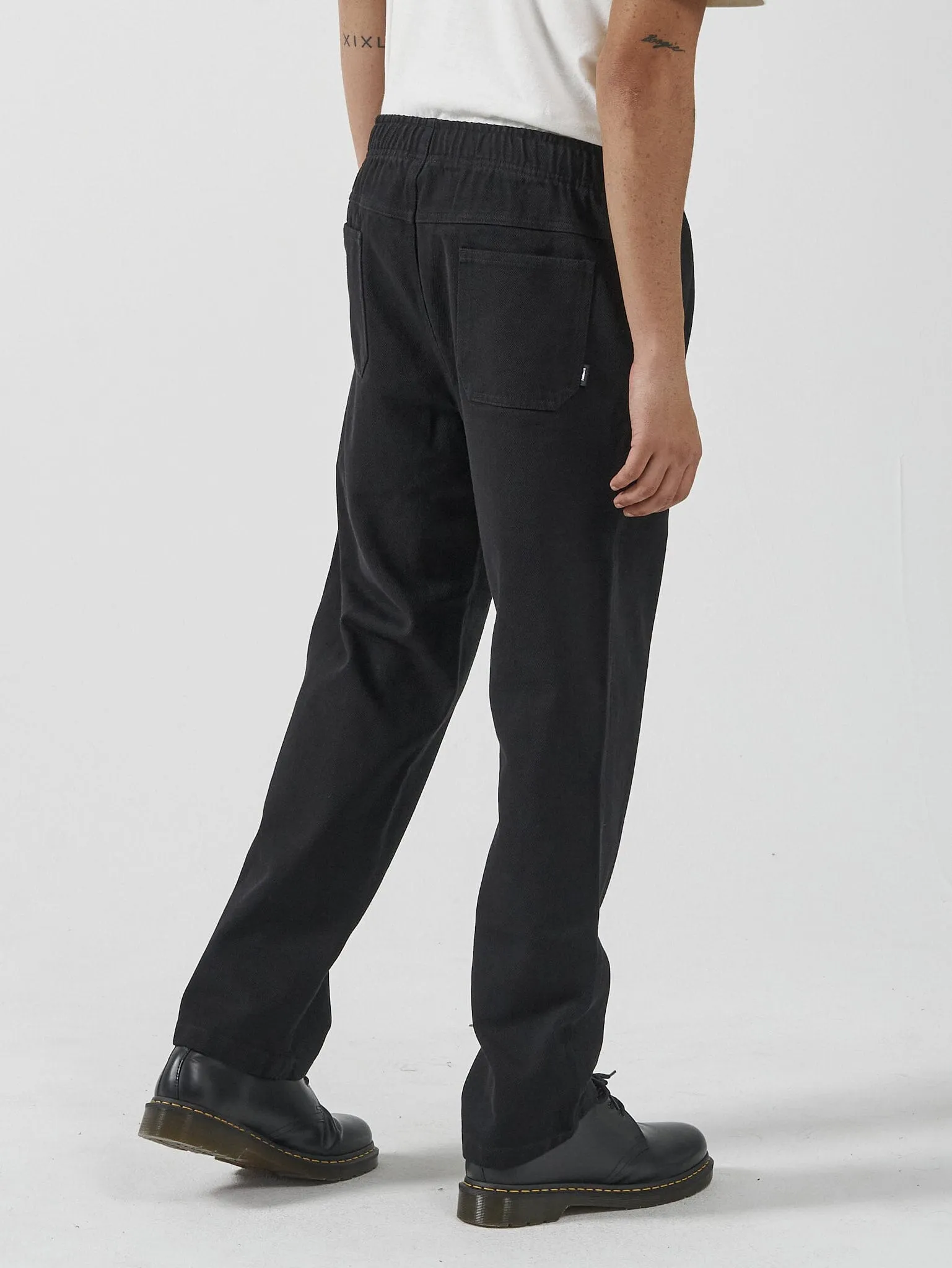 Slacker Elastic Surf Pant - Black sold by Thrills product image thumbnail 4