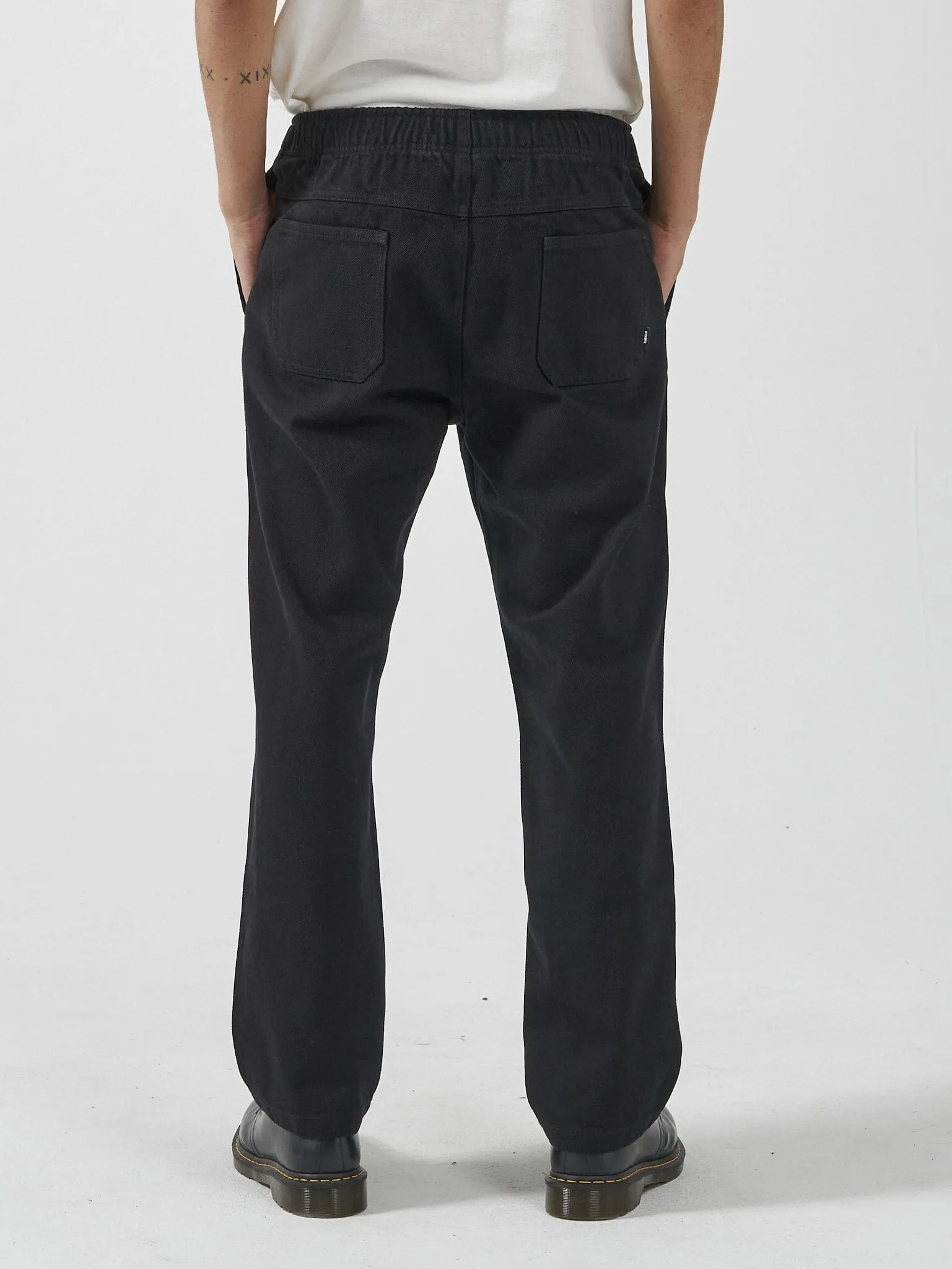 Slacker Elastic Surf Pant - Black sold by Thrills product image thumbnail 2