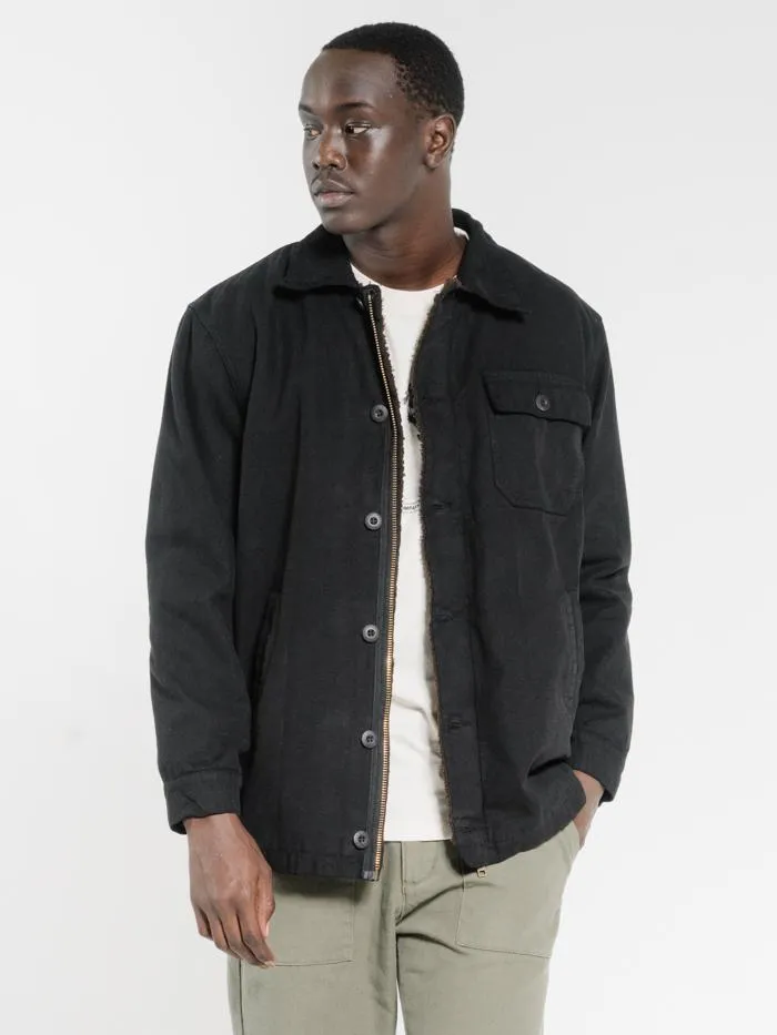 Legion Sherpa Jacket - Black sold by Thrills product image thumbnail 4