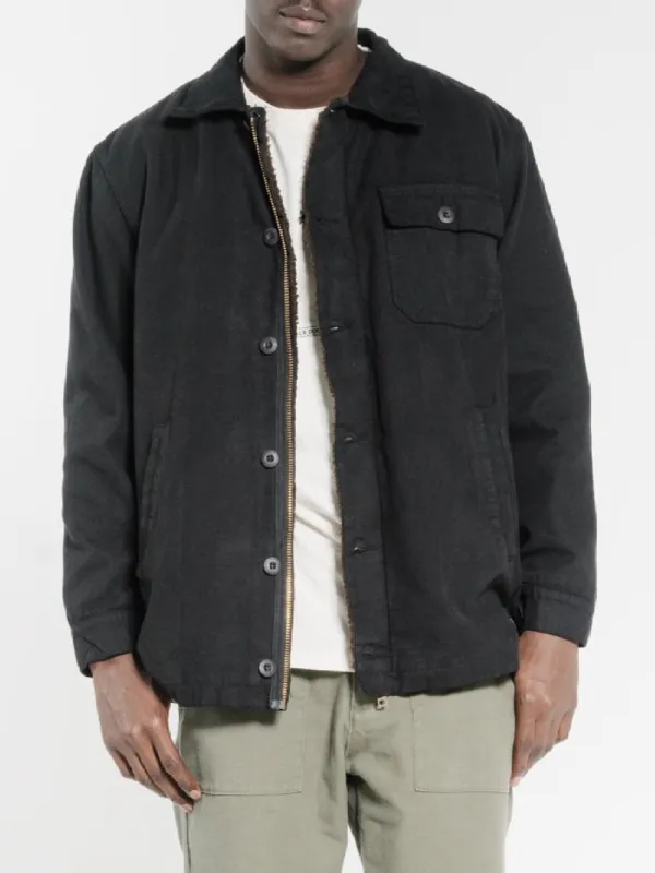 Legion Sherpa Jacket - Black sold by Thrills
