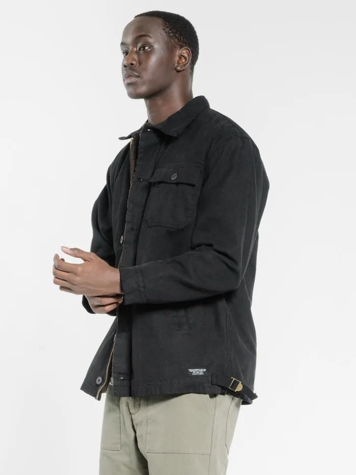 Legion Sherpa Jacket - Black sold by Thrills product image thumbnail 3