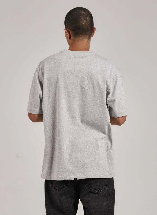 Coat Of Thrills Oversize Fit Tee - Snow Marle sold by Thrills product image thumbnail 3