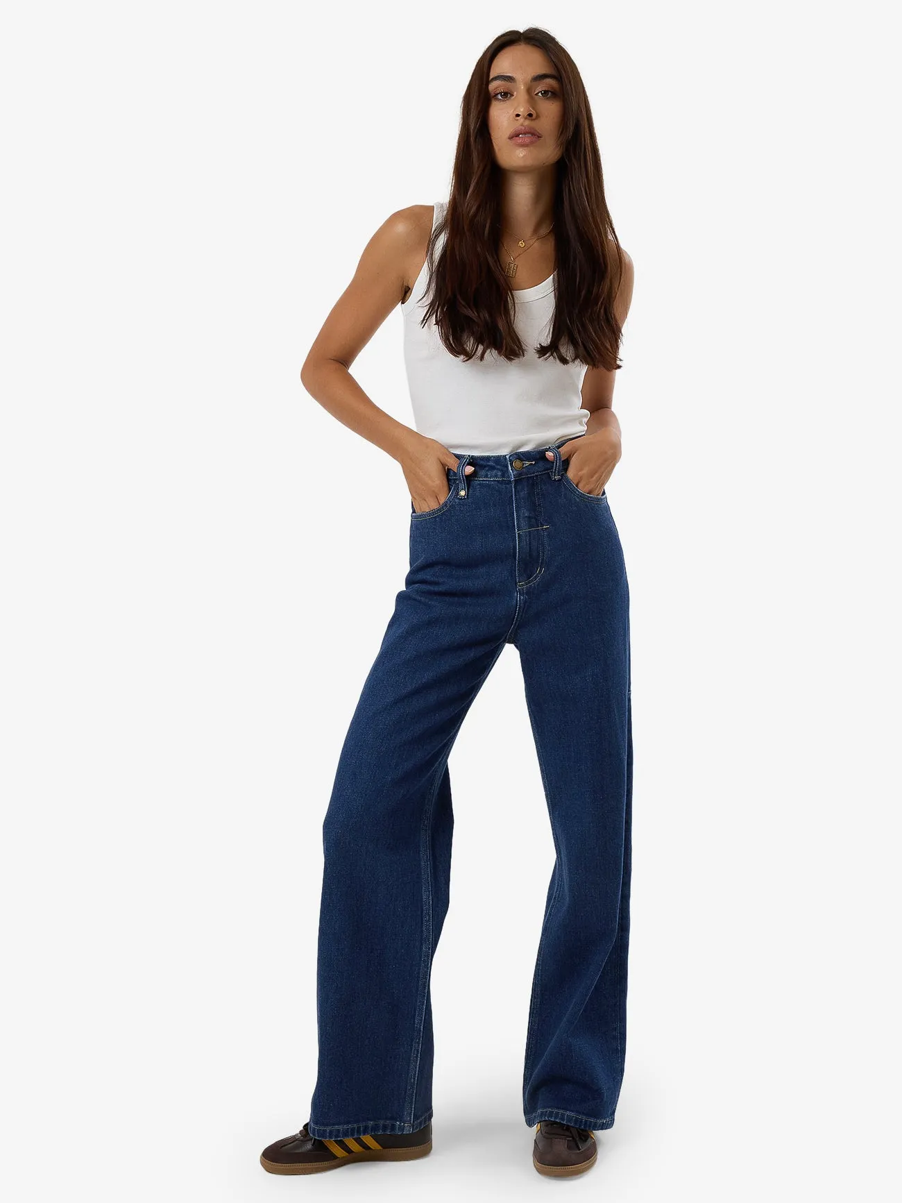 Cherry High Rise Stretch Jean - Union Blue sold by Thrills product image thumbnail 5