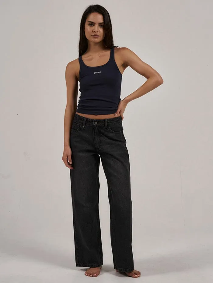 Minimal Thrills Scoop Tank - Station Navy sold by Thrills product image thumbnail 4