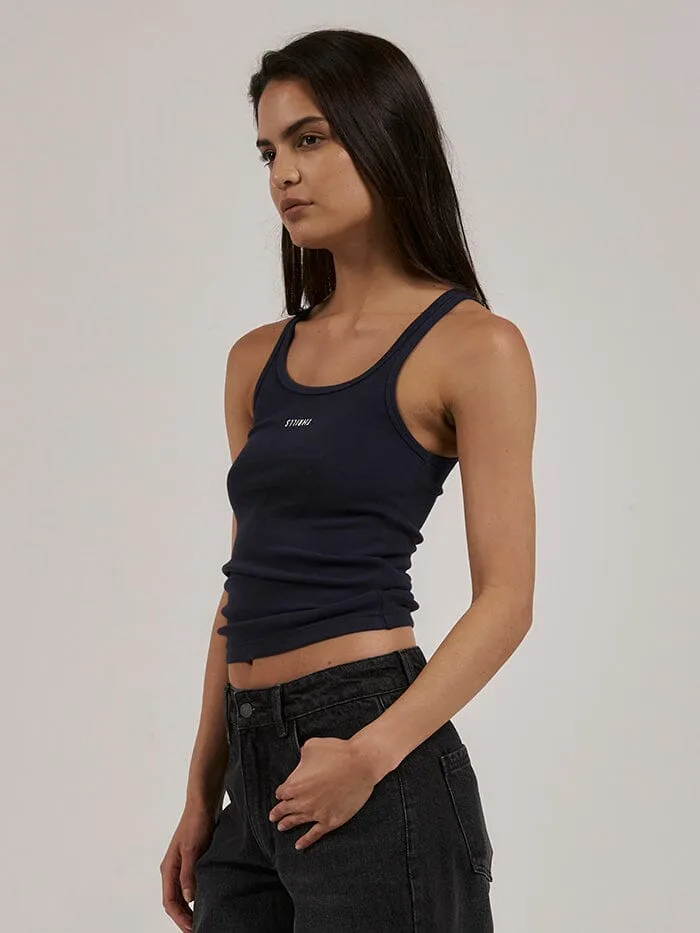 Minimal Thrills Scoop Tank - Station Navy sold by Thrills product image thumbnail 3