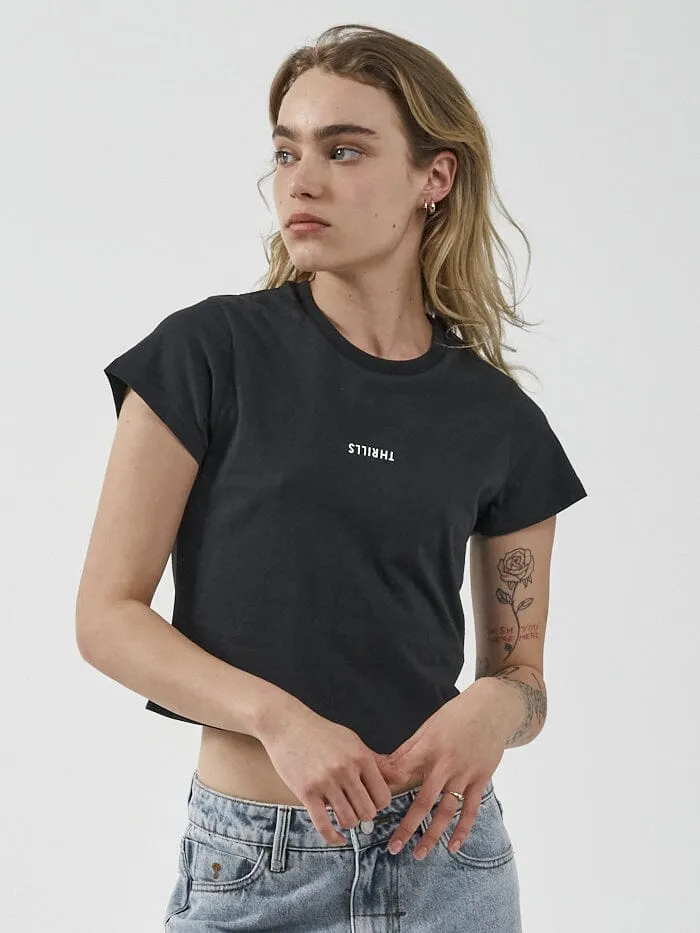 Minimal Thrills Mini Tee - Washed Black sold by Thrills product image thumbnail 3